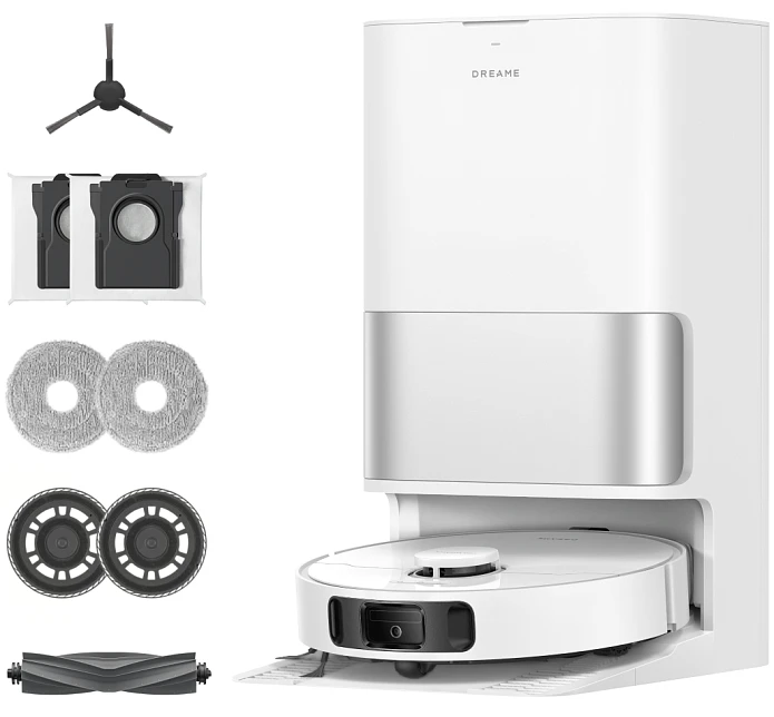 Робот-пылесос моющий Dreame Bot D30 Ultra White (RTD31TE)
